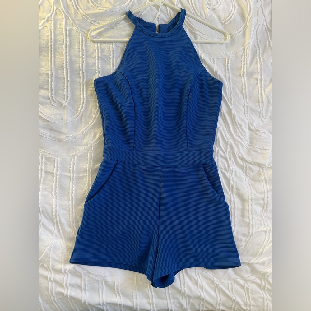 Blue romper